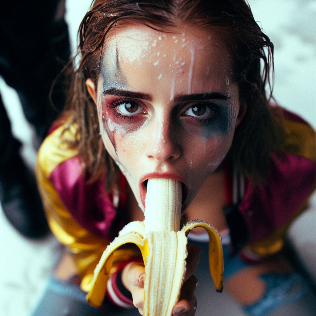 HVWVJjru Emma Watson as Harley Quinn banana gens 15.png